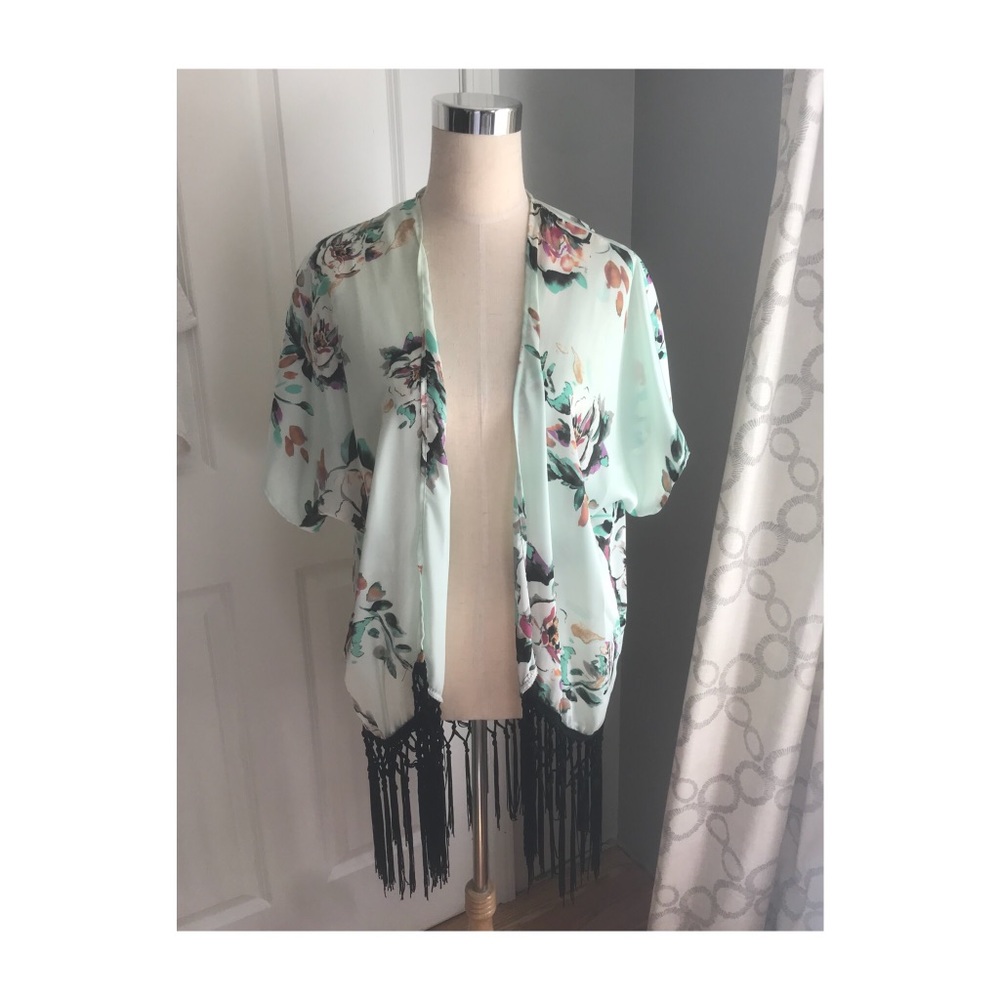 Floral cardigan